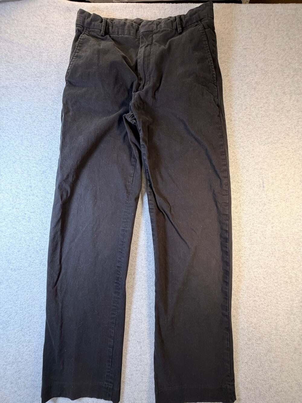 Banana Republic Straight Dress Chino Size 33/34 Black Pants